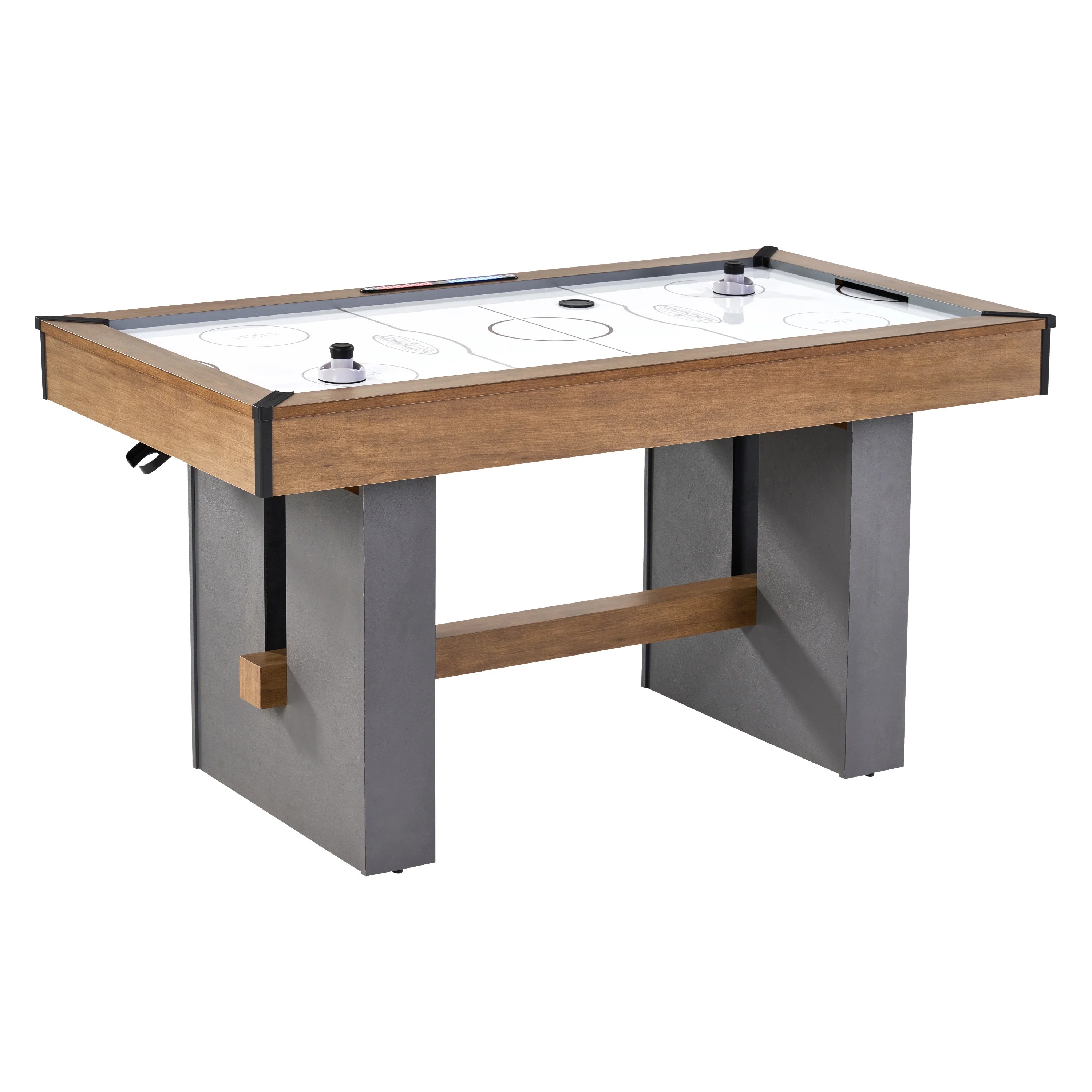 Barrington Stationary Air Hockey Table Set, Gray, 60"